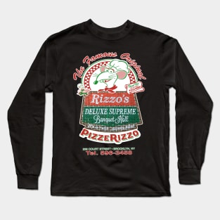 Rizzo's Deluxe Supreme Banquet Hall - Pizzerizzo Long Sleeve T-Shirt